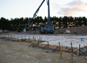 340m2 Ribraft Floor awaiting concrete pour