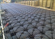 Cupolex Flooring System ready for concrete